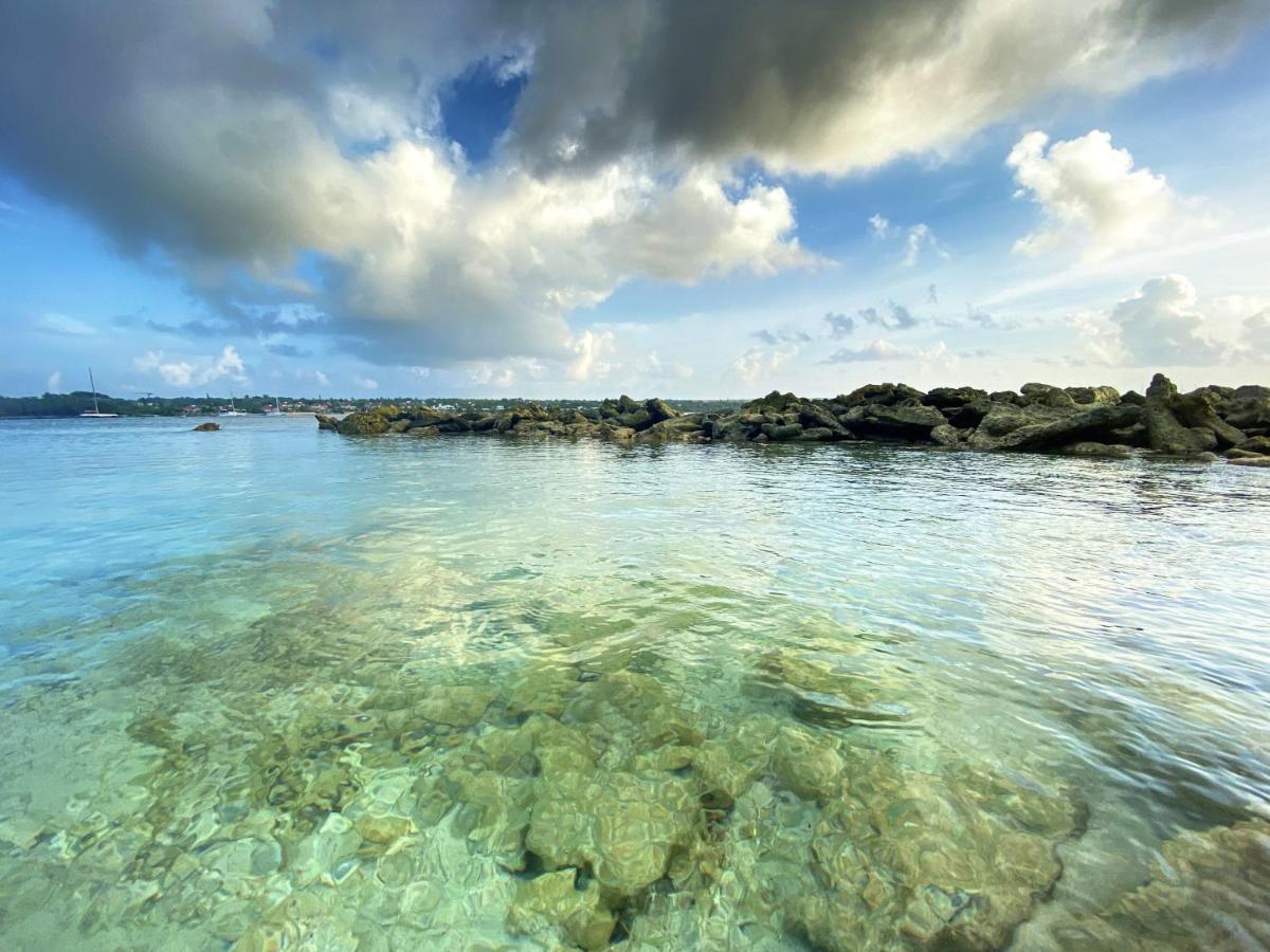 Le Paradis Zen 1Er Etage Et Rdc Vue Plage Et Mer Ste Anne Сент-Анн Экстерьер фото